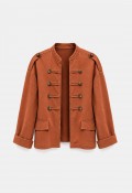 Chaqueta caldera de mujer FLORA 926165 con inspiración militar, elegante y original