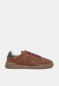 Zapatilla deportiva de hombre Monoway Jiha 63 de piel color cuero, estilo casual con carácter