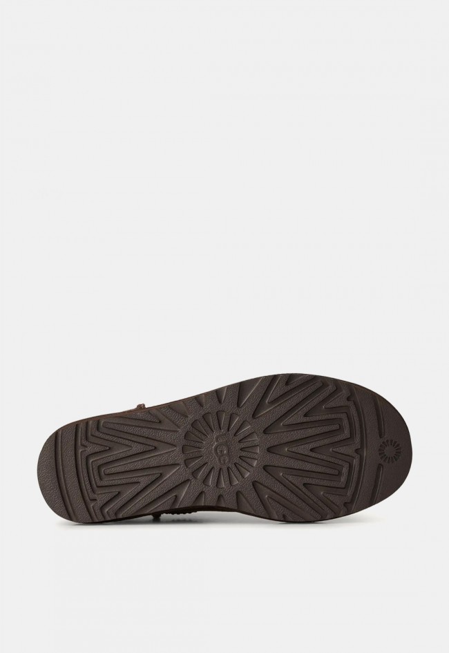 Botín UGG Classic Ultra Mini de mujer en piel de oveja color moka | El icono cálido del invierno