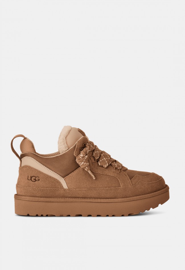 Zapatillas deportivas UGG Lowmel de hombre en ante y textil color Chestnut | Comodidad con energía urbana
