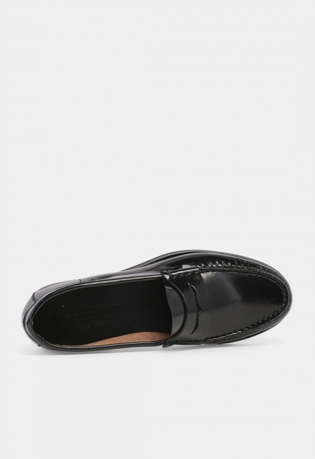 Mocasín Benson 84748C de mujer en piel negra | Clásico renovado con estilo atemporal