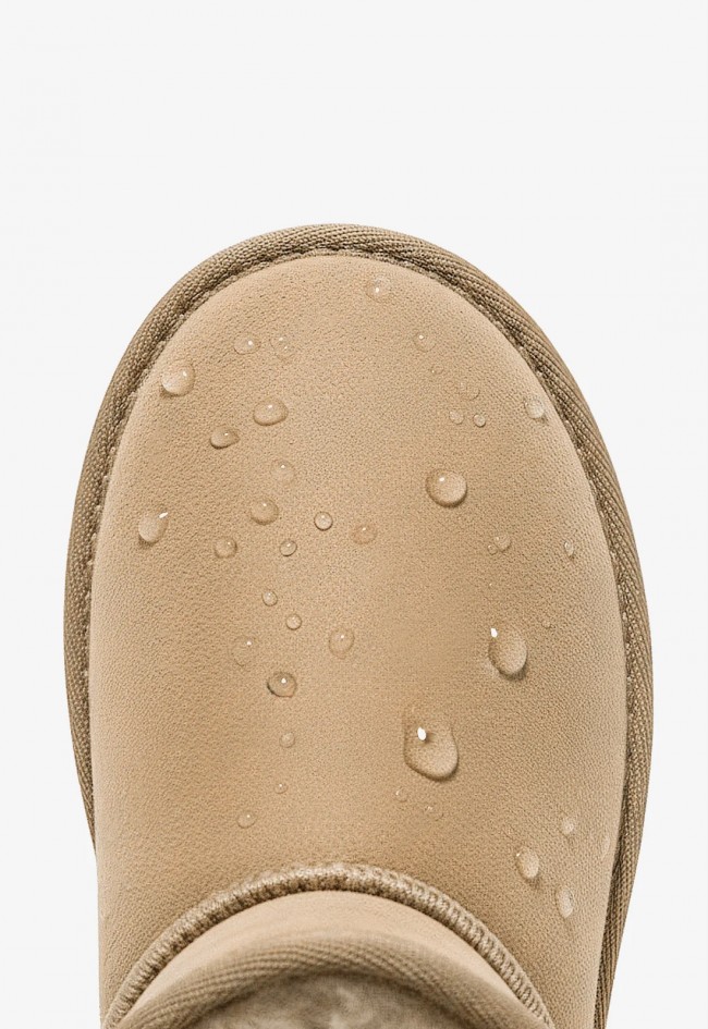 Bota australiana D. Franklin Nordic Low Basic Sand de mujer en color arena | Estilo cálido y minimalista
