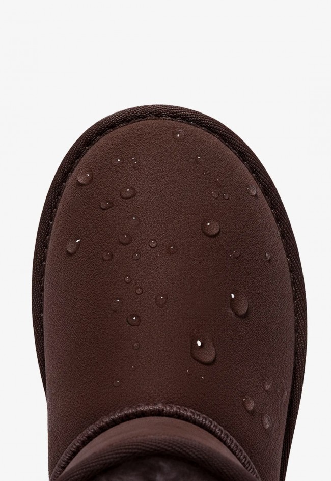Bota australiana D. Franklin Nordic Low Basic Chocolate de mujer | Calidez urbana para el invierno