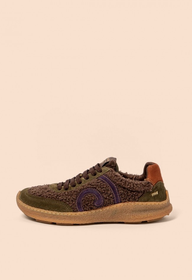 Zapatillas barefoot El Naturalista Oroel N5435B marrones | Minimalismo y libertad natural