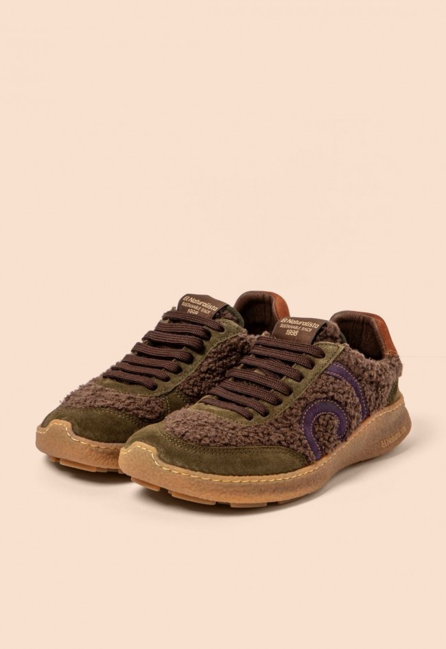 Zapatillas barefoot El Naturalista Oroel N5435B marrones | Minimalismo y libertad natural