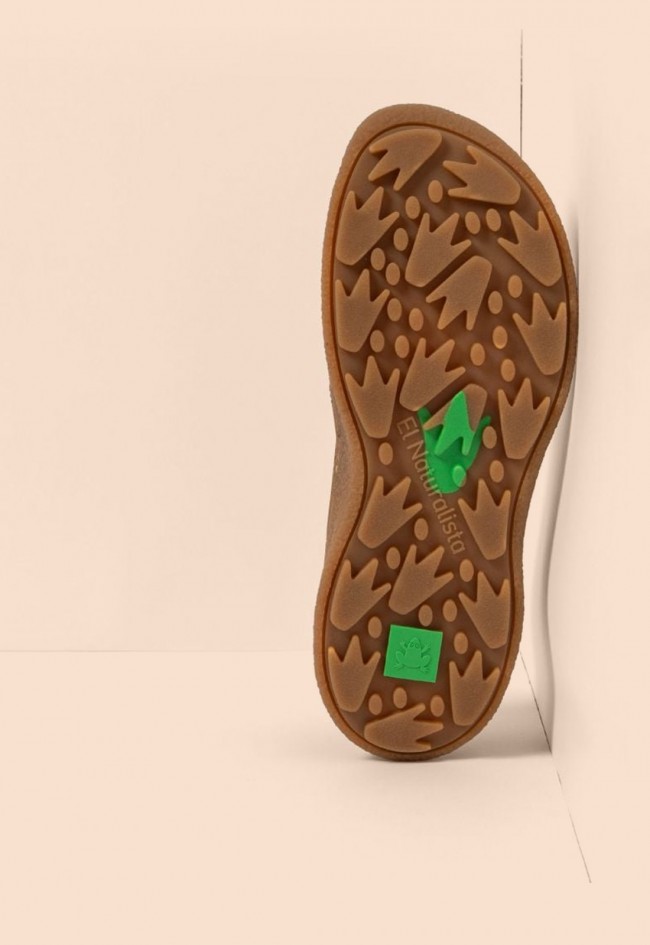 Zapatillas barefoot El Naturalista Oroel N5435B marrones | Minimalismo y libertad natural