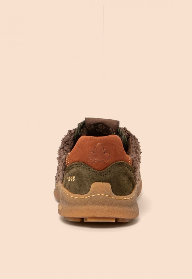Zapatillas barefoot El Naturalista Oroel N5435B marrones | Minimalismo y libertad natural