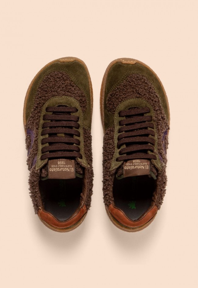 Zapatillas barefoot El Naturalista Oroel N5435B marrones | Minimalismo y libertad natural