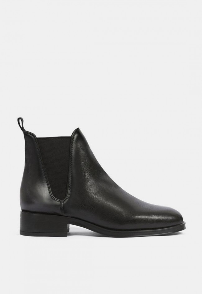 Botines Another Trend 5713 de piel negros para mujer | Elegancia y comodidad