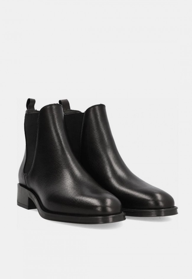 Botines Another Trend 5713 de piel negros para mujer | Elegancia y comodidad