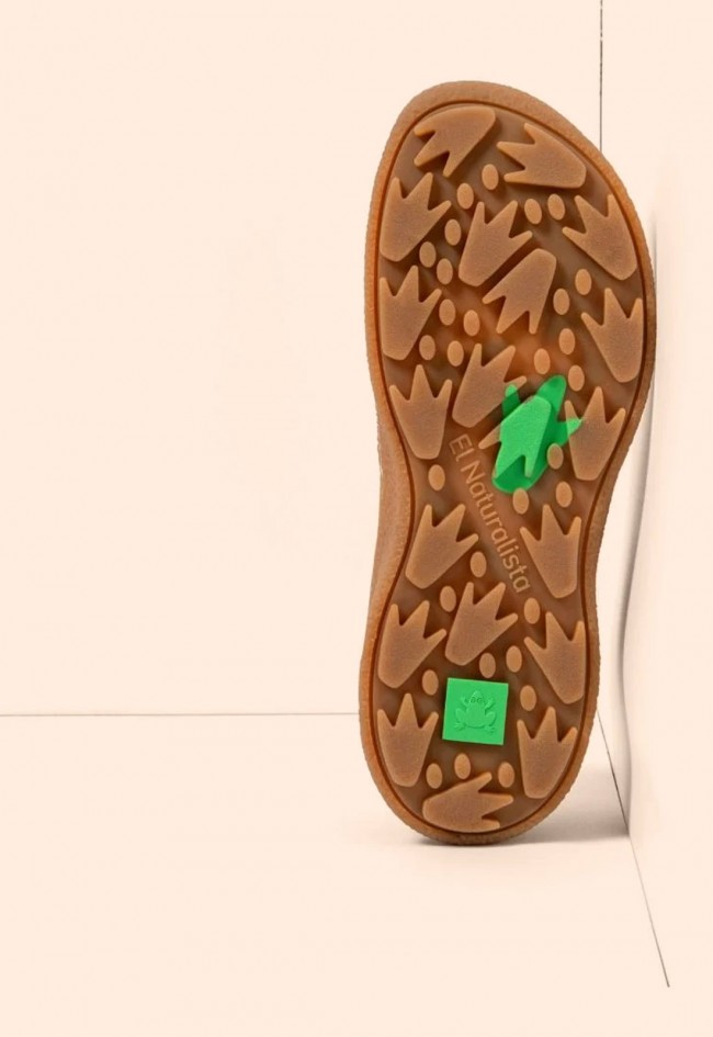Zapatillas barefoot de mujer El Naturalista Oroel N5435B Forest | Calzado minimalista
