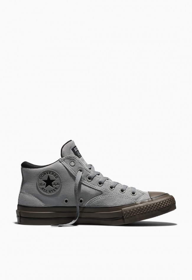 Zapatillas de hombre Converse Chuck Taylor All Star Malden Street Mid gris | Estilo skate y OrthoLite