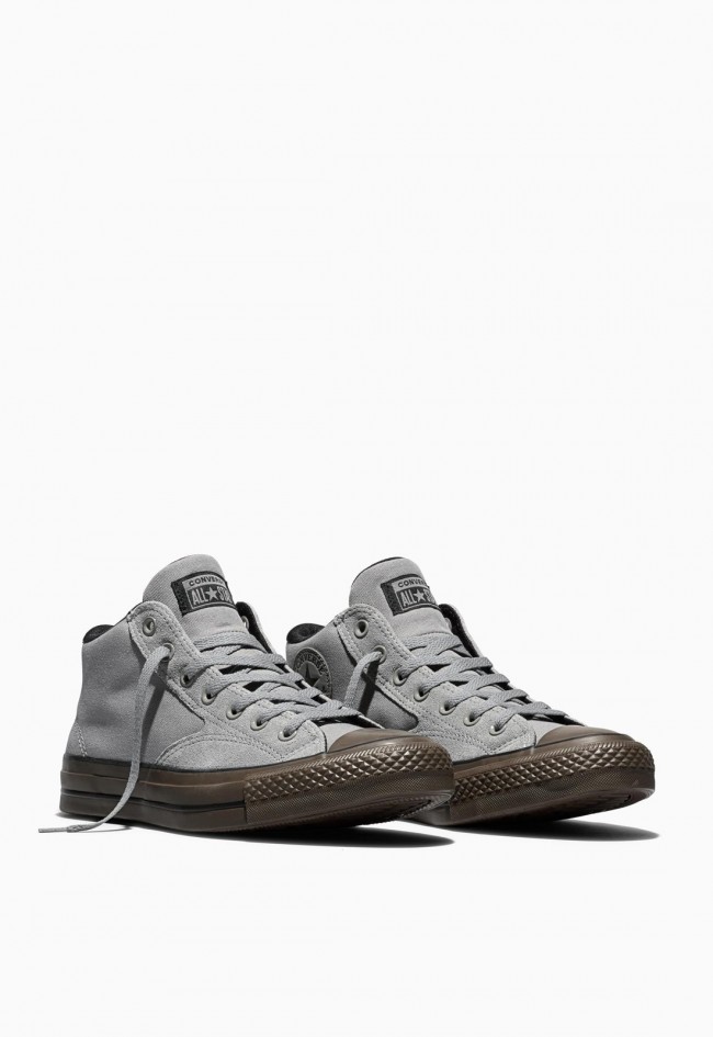 Zapatillas de hombre Converse Chuck Taylor All Star Malden Street Mid gris | Estilo skate y OrthoLite