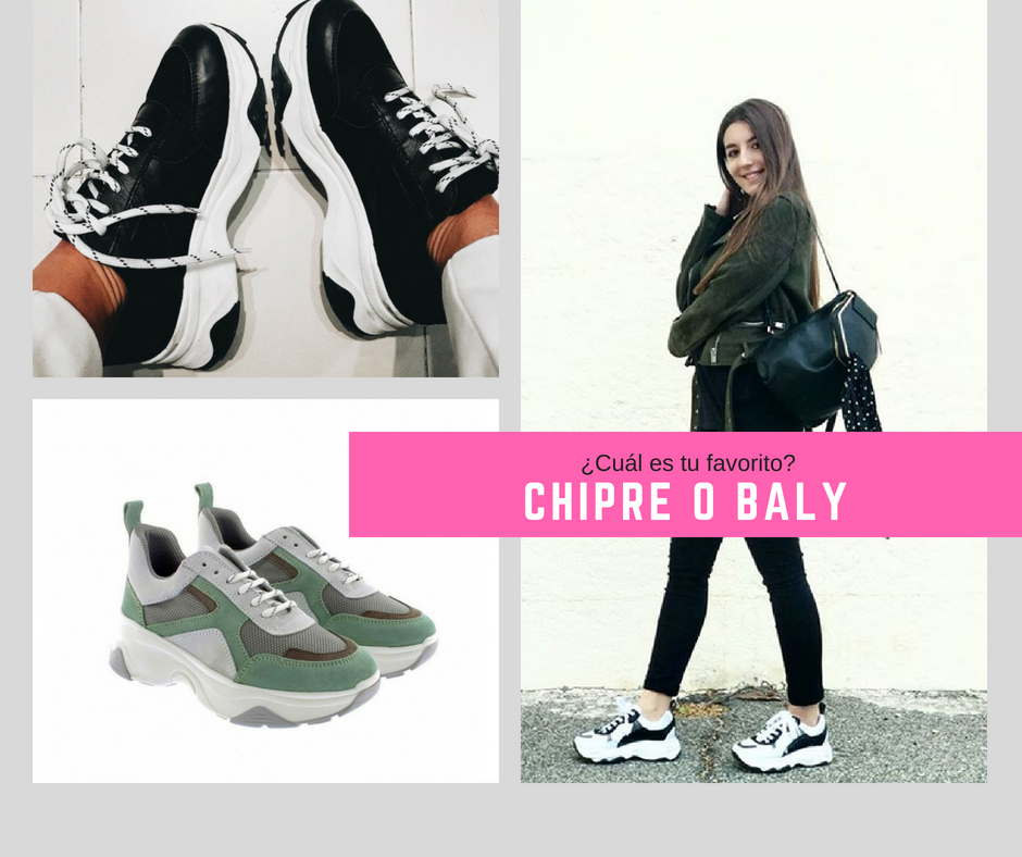 Chunky Girly Negro | Tenis de plataforma mujer