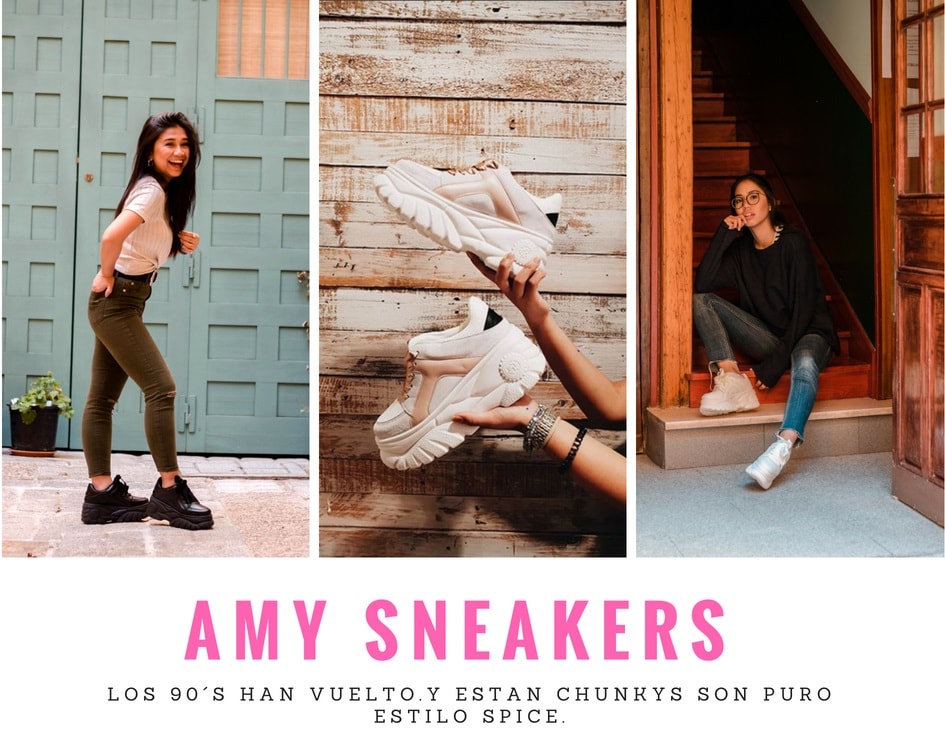 deportiva plataforma Amy VAS, Chunky sneakers